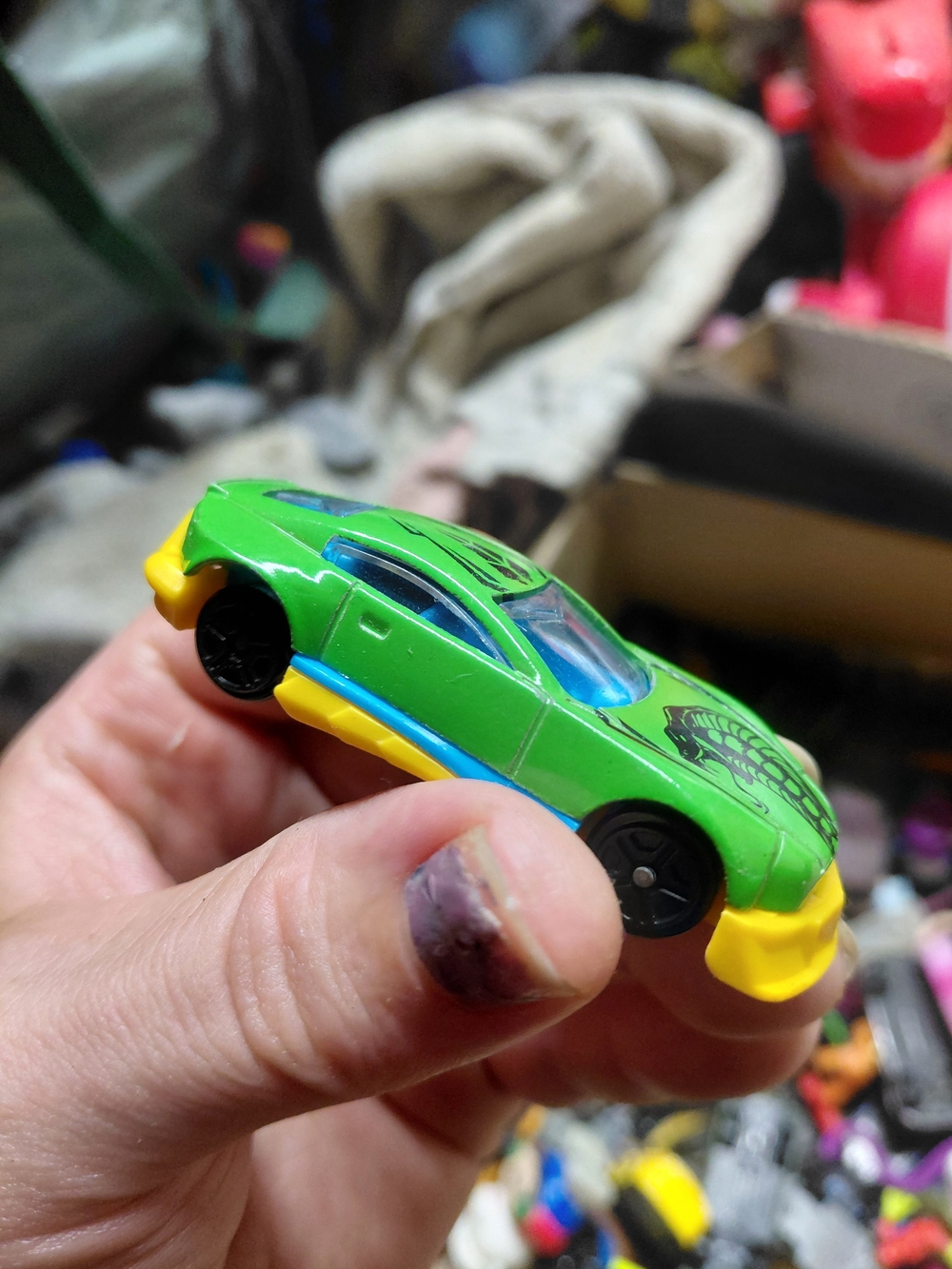 Greenbrier Diecast "Cobra Racer" (Model 9891). These 1:64 scale budget toy cars